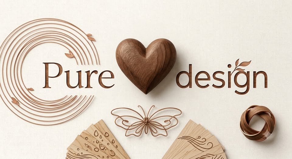 صورة الغلاف من صفحة pure design